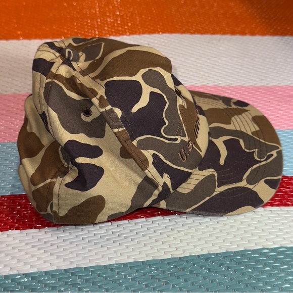 Youngan Hat U S INTEC INC Brown Duck Camouflage Baseball snapback hat Men Size - Picture 2 of 5